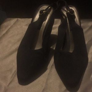 Unlisted black heels